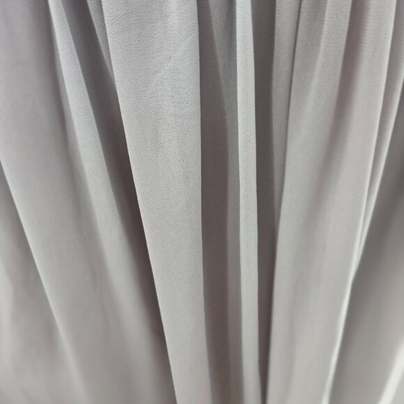 Gray Formal Racerback Lined Dress Size Small - Picture 13 of 16